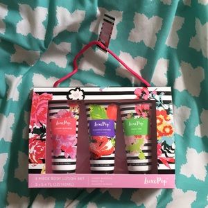 LuxePop 3 Piece Body Lotion Set